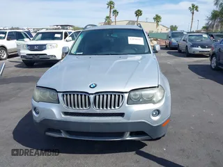 2007 BMW X3 3.0si with VIN WBXPC93447WF17999, listed as a IAAI auction lot 42036041 with 144,218 mi miles. Bid and sale history available at carsss.com. Image 6.