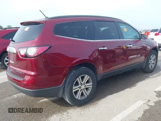2015 Chevrolet Traverse LT with VIN 1GNKRGKD9FJ162100, listed as a IAAI auction lot 42159483 with 141,255 mi miles and . Bid and sale history available at DreamBid. Image 4.