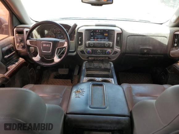 2014 GMC Sierra 1500 SLT with VIN 3GTU2VEC6EG373784, listed as a Copart auction lot 63450945 with 195,401 mi miles and Salvage title. Bid and sale history available at DreamBid. Image 8.