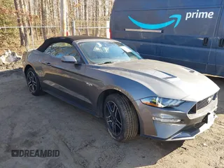 2023 Ford Mustang GT Premium with VIN 1FATP8FF0P5107393, listed as a IAAI auction lot 41279324 with 26,622 mi miles and . Bid and sale history available at DreamBid. Image 1.
