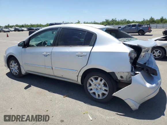 2012 Nissan Sentra 2.0 with VIN 3N1AB6AP7CL779436, listed as a Copart auction lot 57861405 with 184,747 mi miles and Salvage title. Bid and sale history available at DreamBid. Image 2.