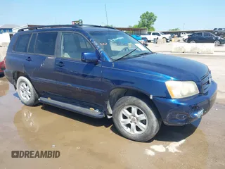 2003 Toyota Highlander z VIN JTEGF21A530118366, wystawiony jako IAAI lot #42496647 z przebiegiem Nie podano mil oraz . Historia ofert i sprzedaży dostępna na DreamBid. Obrazek 1.