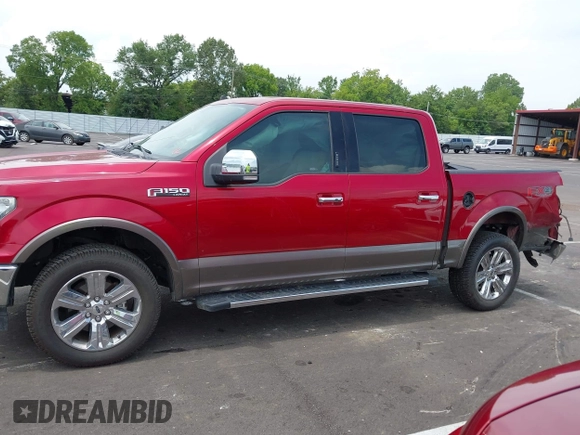 2020 Ford F-150 XL with VIN 1FTEW1E42LFB17599, listed as a IAAI auction lot 42593936 with 85,410 mi miles and . Bid and sale history available at DreamBid. Image 14.