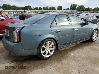 2005 Cadillac CTS-V with VIN 1G6DN56S050178705, listed as a Copart auction lot 59479084 with 197,725 mi miles and Salvage Title. Bid and sale history available at carsss.com. Image 3.