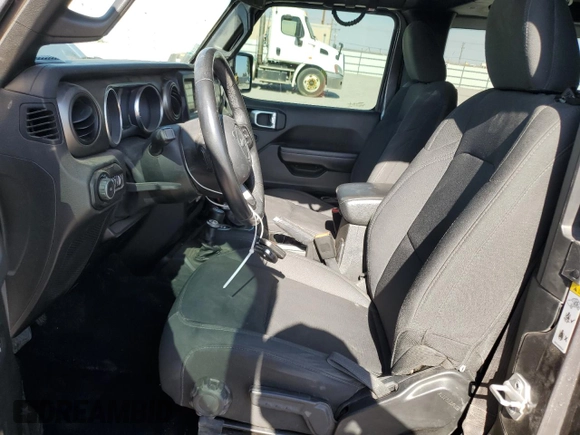 2018 Jeep Wrangler Sport с VIN 1C4GJXAN8JW226168, выставлен на аукционе Copart как лот 55465985 с пробегом 47 899 миль миль и Списание • Salvage title. История ставок и продаж доступна на DreamBid. Изображение 7.