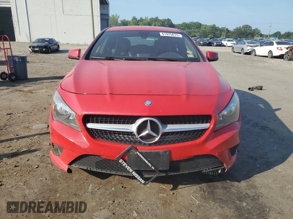 2014 Mercedes-Benz CLA 250 with VIN WDDSJ4EB3EN119961, listed as a Copart auction lot 61975675 with 116,309 mi miles and Salvage title. Bid and sale history available at DreamBid. Image 5.