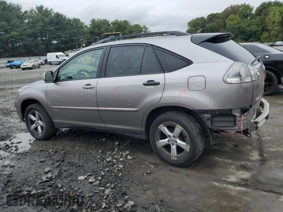 2005 Lexus RX 330 with VIN JTJHA31U150090735, listed as a Copart auction lot 73550354 with 0 mi miles and Salvage Title. Bid and sale history available at carsss.com. Image 2.