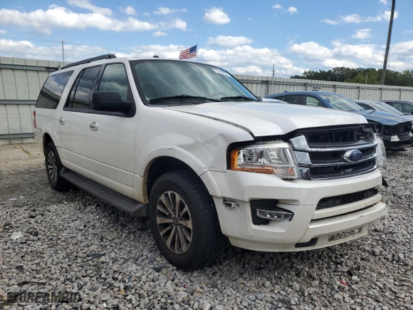 2017 Ford Expedition EL XLT with VIN 1FMJK1HT1HEA68871, listed as a Copart auction lot 73029054 with 137,084 mi miles and Salvage Title. Bid and sale history available at carsss.com. Image 4.