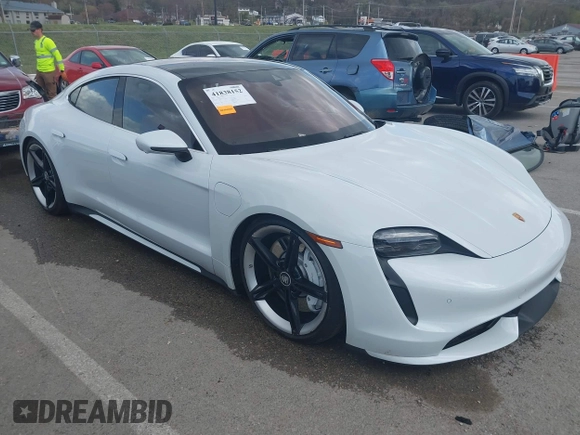 2021 Porsche Taycan Turbo z VIN WP0AC2Y16MSA63752, wystawiony jako IAAI lot #41838152 z przebiegiem 17 304 mil mil oraz . Historia ofert i sprzedaży dostępna na DreamBid. Obrazek 1.