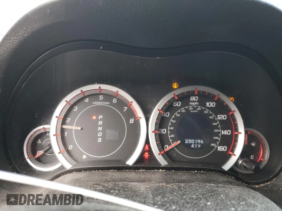 2012 Acura TSX Special Edition with VIN JH4CU2F80CC030904, listed as a Copart auction lot 45603275 with 230,196 mi miles and Salvage Title. Bid and sale history available at carsss.com. Image 9.