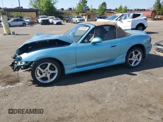 2001 Mazda MX-5 Miata z VIN JM1NB353910216600, wystawiony jako Copart lot #50916465 z przebiegiem Nie podano mil oraz Szkoda całkowita • Salvage title. Historia ofert i sprzedaży dostępna na DreamBid. Obrazek 1.