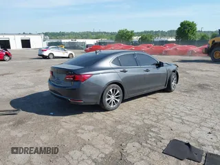 2015 Acura TLX with VIN 19UUB1F34FA026219, listed as a IAAI auction lot 42240969 with 84,617 mi miles and . Bid and sale history available at DreamBid. Image 4.