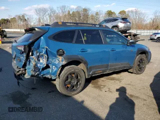 2022 Subaru Outback Wilderness with VIN 4S4BTGUD9N3102775, listed as a Copart auction lot 44130615 with 68,642 mi miles and Salvage Title. Bid and sale history available at DreamBid. Image 3.