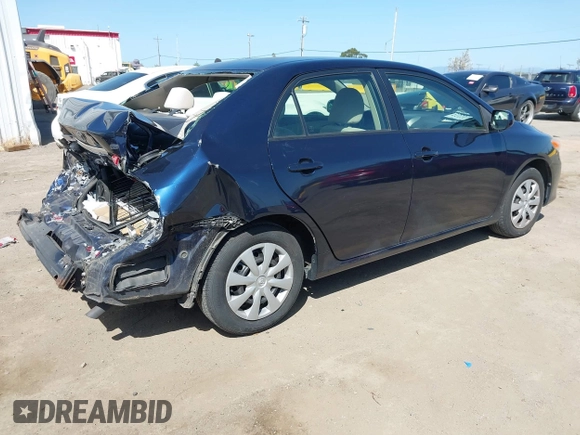 2011 Toyota Corolla L with VIN JTDBU4EE9B9167657, listed as a IAAI auction lot 41970387 with 89,300 mi miles. Bid and sale history available at carsss.com. Image 4.