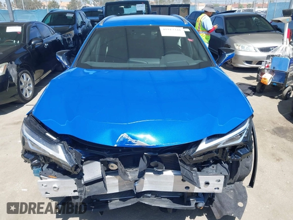 2022 Lexus UX with VIN JTHX3JBH0N2049742, listed as a IAAI auction lot 41917341 with 18,728 mi miles. Bid and sale history available at carsss.com. Image 12.