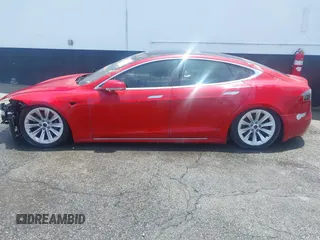 2016 Tesla Model S 90D with VIN 5YJSA1E23GF157488, listed as a IAAI auction lot 38049947 with Not provided miles and . Bid and sale history available at DreamBid. Image 15.
