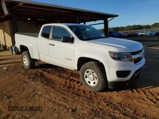 2020 Chevrolet Colorado 2WD Work Truck with VIN 1GCHSBEA2L1237906, listed as a Copart auction lot 80950404 with 36,630 mi miles and Salvage title. Bid and sale history available at DreamBid. Image 4.