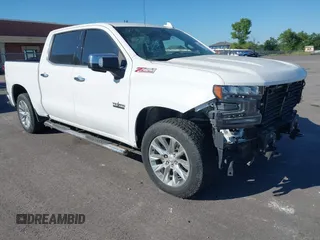 2020 Chevrolet Silverado 1500 LTZ with VIN 3GCUYGED9LG399019, listed as a IAAI auction lot 42243290 with 60,698 mi miles and . Bid and sale history available at DreamBid. Image 1.