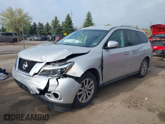 2015 Nissan Pathfinder S z VIN 5N1AR2MM7FC688083, wystawiony jako IAAI lot #42156969 z przebiegiem 99 752 mil mil oraz . Historia ofert i sprzedaży dostępna na DreamBid. Obrazek 17.