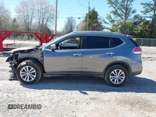 2016 Nissan Rogue SV with VIN KNMAT2MT4GP687643, listed as a IAAI auction lot 41762635 with 98,771 mi miles and . Bid and sale history available at DreamBid. Image 14.