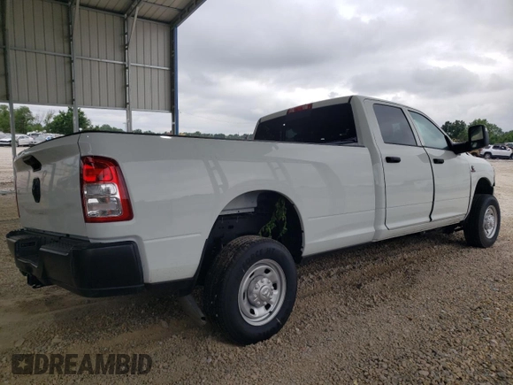 2024 Ram 2500 Tradesman with VIN 3C6UR4HL9RG328420, listed as a Copart auction lot 60458705 with Not provided miles and Clean title. Bid and sale history available at DreamBid. Image 3.