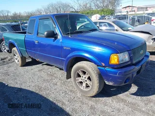 2002 Ford Ranger XL with VIN 1FTYR14V12PB24793, listed as a IAAI auction lot 41876296 with 265,811 mi miles. Bid and sale history available at carsss.com. Image 1.