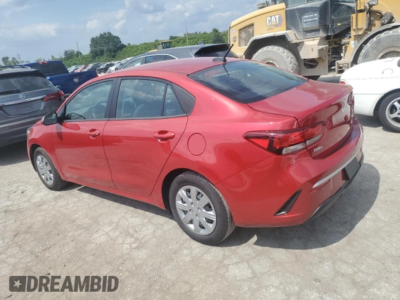 2023 Kia Rio S with VIN 3KPA24AD7PE607814, listed as a Copart auction lot 68135784 with 8,658 mi miles and Salvage Title. Bid and sale history available at DreamBid. Image 2.
