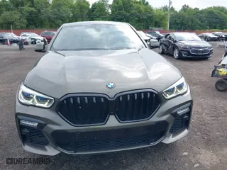 2021 BMW X6 M50i with VIN 5UXCY8C03M9D80163, listed as a IAAI auction lot 39885522 with 48,533 mi miles. Bid and sale history available at carsss.com. Image 12.