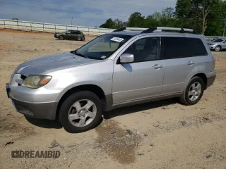 2003 Mitsubishi Outlander XLS z VIN JA4LZ41G83U066535, wystawiony jako Copart lot #54233445 z przebiegiem 136 211 mil mil oraz Szkoda całkowita • Salvage title. Historia ofert i sprzedaży dostępna na DreamBid. Obrazek 1.