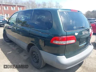 2002 Toyota Sienna LE with VIN 4T3ZF13C32U456123, listed as a IAAI auction lot 42084436 with 242,408 mi miles. Bid and sale history available at carsss.com. Image 3.