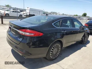 2017 Ford Fusion Hybrid SE with VIN 3FA6P0LU5HR399655, listed as a Copart auction lot 61869085 with 117,420 mi miles and Salvage title. Bid and sale history available at DreamBid. Image 3.