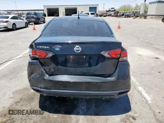 2020 Nissan Versa S with VIN 3N1CN8DV0LL864401, listed as a Copart auction lot 59968525 with 56,578 mi miles and Salvage title. Bid and sale history available at DreamBid. Image 6.