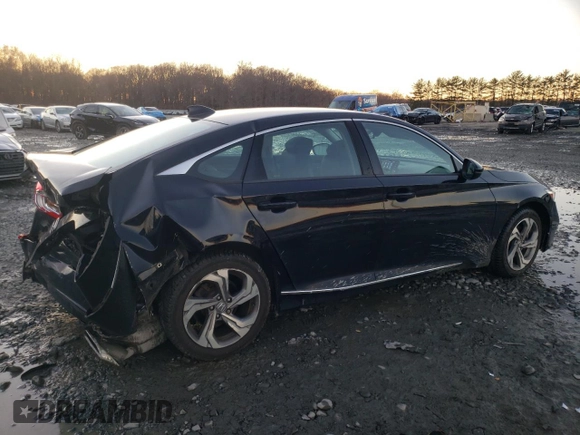 2020 Honda Accord EX-L with VIN 1HGCV2F52LA019775, listed as a Copart auction lot 82235704 with 75,219 mi miles and Salvage title. Bid and sale history available at DreamBid. Image 3.