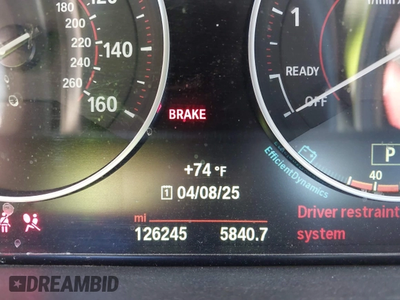 2015 BMW 4 Series 435i with VIN WBA3R1C57FK193807, listed as a IAAI auction lot 41967964 with 126,245 mi miles and . Bid and sale history available at DreamBid. Image 16.