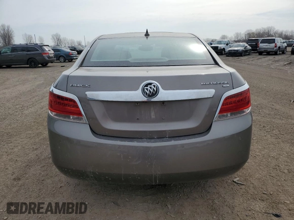 2010 Buick LaCrosse CXL with VIN 1G4GC5GG8AF139437, listed as a Copart auction lot 53498415 with 191,957 mi miles and Clean Title. Bid and sale history available at carsss.com. Image 6.