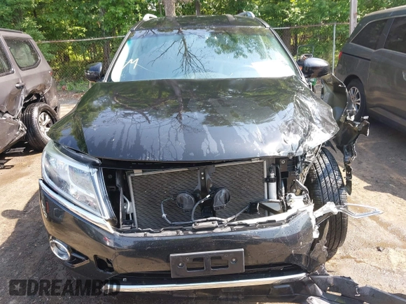 2015 Nissan Pathfinder Platinum z VIN 5N1AR2MM7FC707876, wystawiony jako IAAI lot #42255193 z przebiegiem 144 051 mil mil oraz . Historia ofert i sprzedaży dostępna na DreamBid. Obrazek 13.