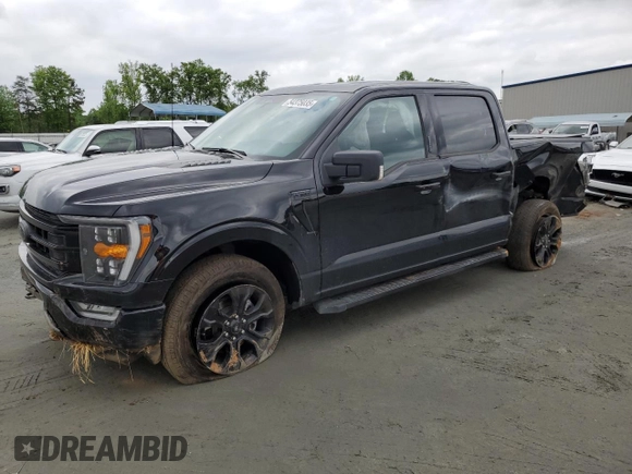 2023 Ford F-150 XL z VIN 1FTFW1E52PFC97105, wystawiony jako Copart lot #62115825 z przebiegiem 27 400 mil mil oraz Szkoda całkowita • Salvage title. Historia ofert i sprzedaży dostępna na DreamBid. Obrazek 1.