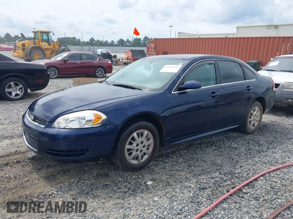 2010 Chevrolet Impala Police Police z VIN 2G1WD5EM1A1188274, wystawiony jako IAAI lot #42392343 z przebiegiem 157 005 mil mil oraz . Historia ofert i sprzedaży dostępna na DreamBid. Obrazek 2.