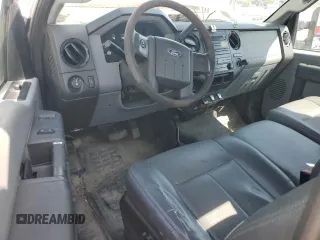 2011 Ford F-350 XL with VIN 1FTRF3B62BEA42474, listed as a Copart auction lot 53063855 with 210,877 mi miles and Salvage title. Bid and sale history available at DreamBid. Image 8.