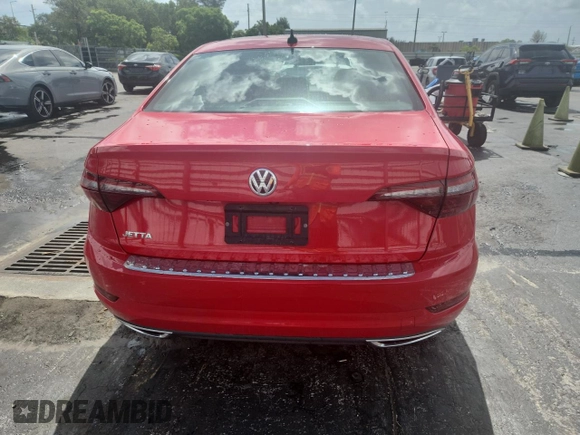 2020 Volkswagen Jetta S with VIN 3VWCB7BU6LM008456, listed as a Copart auction lot 60689045 with 143,386 mi miles and Salvage title. Bid and sale history available at DreamBid. Image 6.