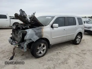 2012 Honda Pilot EX-L z VIN 5FNYF3H56CB035912, wystawiony jako Copart lot #46454275 z przebiegiem Nie podano mil oraz Szkoda całkowita • Salvage title. Historia ofert i sprzedaży dostępna na DreamBid. Obrazek 1.