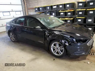 2018 Ford Fusion Hybrid SE with VIN 3FA6P0LU2JR127165, listed as a Copart auction lot 45868443 with 106,210 mi miles. Bid and sale history available at carsss.com. Image 4.