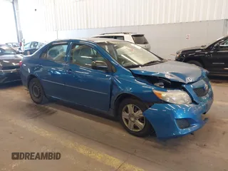 2009 Toyota Corolla with VIN 1NXBU40E19Z027256, listed as a IAAI auction lot 41383298 with 221,545 mi miles. Bid and sale history available at carsss.com. Image 1.