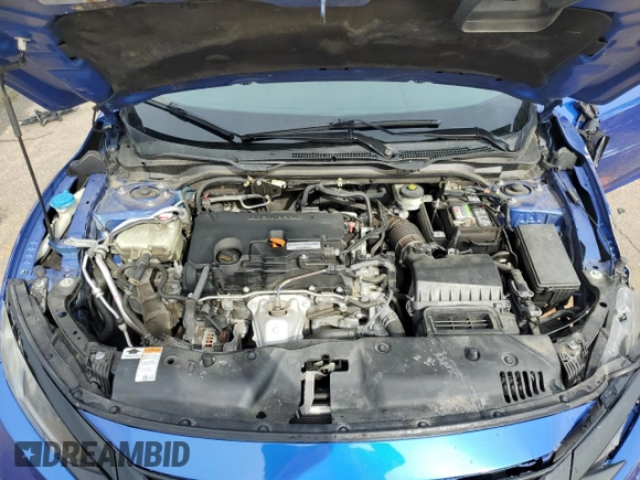 2019 Honda Civic LX with VIN 19XFC2F63KE016017, listed as a Copart auction lot 50440945 with 122,073 mi miles and Salvage Title. Bid and sale history available at DreamBid. Image 11.