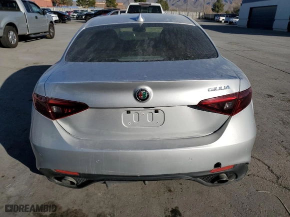 2017 Alfa Romeo Giulia Ti with VIN ZARFAECN4H7552055, listed as a Copart auction lot 88770445 with 62,737 mi miles and Salvage Title. Bid and sale history available at carsss.com. Image 6.