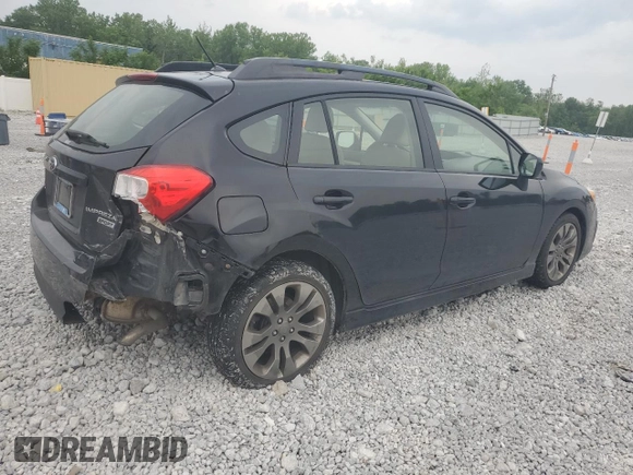 2013 Subaru Impreza Special Sports Limited with VIN JF1GPAR60D2869253, listed as a Copart auction lot 59677245 with 101,111 mi miles and Salvage title. Bid and sale history available at DreamBid. Image 3.