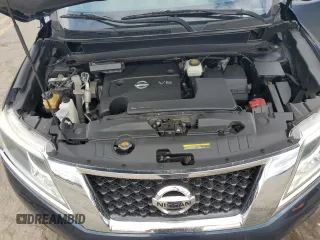 2016 Nissan Pathfinder S with VIN 5N1AR2MM8GC627181, listed as a Copart auction lot 74101424 with 92,152 mi miles and Salvage Title. Bid and sale history available at carsss.com. Image 14.