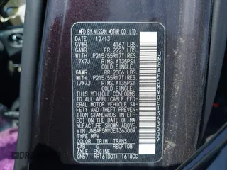 2014 Nissan Juke Nismo with VIN JN8AF5MV0ET363009, listed as a IAAI auction lot 42062690 with 112,037 mi miles and . Bid and sale history available at DreamBid. Image 9.
