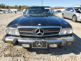 1986 Mercedes-Benz 560 Series 560SL with VIN WDBBA48D9GA049186, listed as a Copart auction lot 76962434 with 93,967 mi miles and Non Repairable. Bid and sale history available at carsss.com. Image 5.