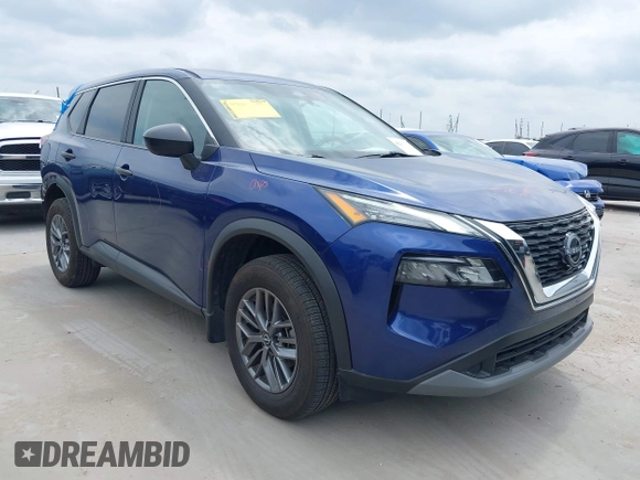2023 Nissan Rogue S with VIN 5N1BT3AB3PC876924, listed as a IAAI auction lot 42134625 with 5,566 mi miles and . Bid and sale history available at DreamBid. Image 1.